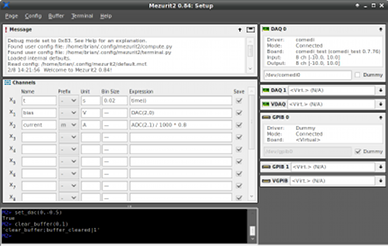 Mezurit 2 setup mode